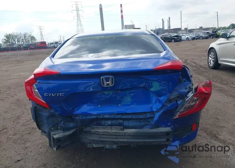2017 Honda Civic Lx from USA, damaged, VIN 19XFC2F56HE028890